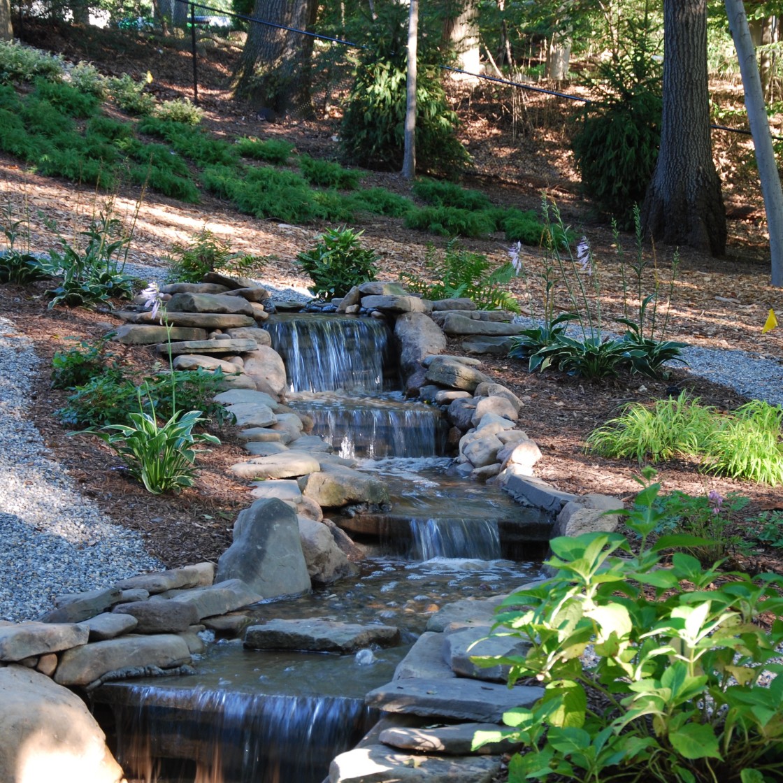 Ponds, Streams and Waterfalls